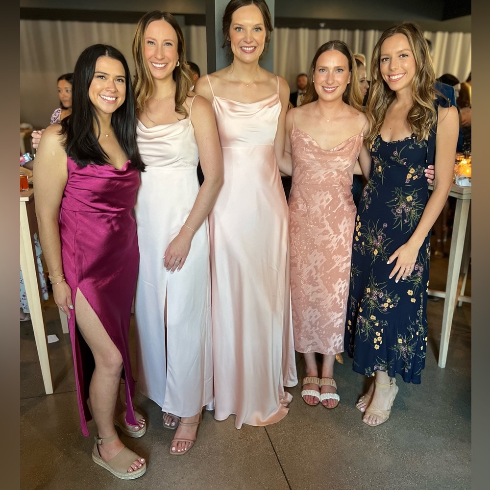 Fame & Partners Pale Pink Long Gown - for tall girls! - Picture 4 of 4